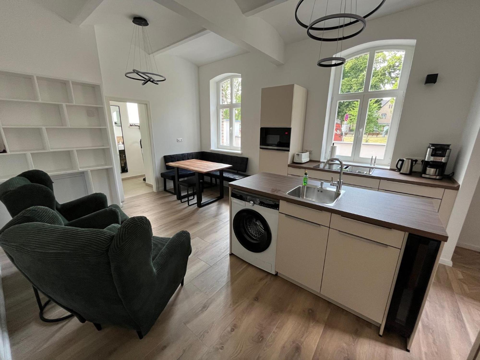 Remise 23A - 2Schlafzimmer Unterkunft Fuer 4-Koepfige Familie Schönefeld Eksteriør billede